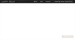Desktop Screenshot of luckybelly.com